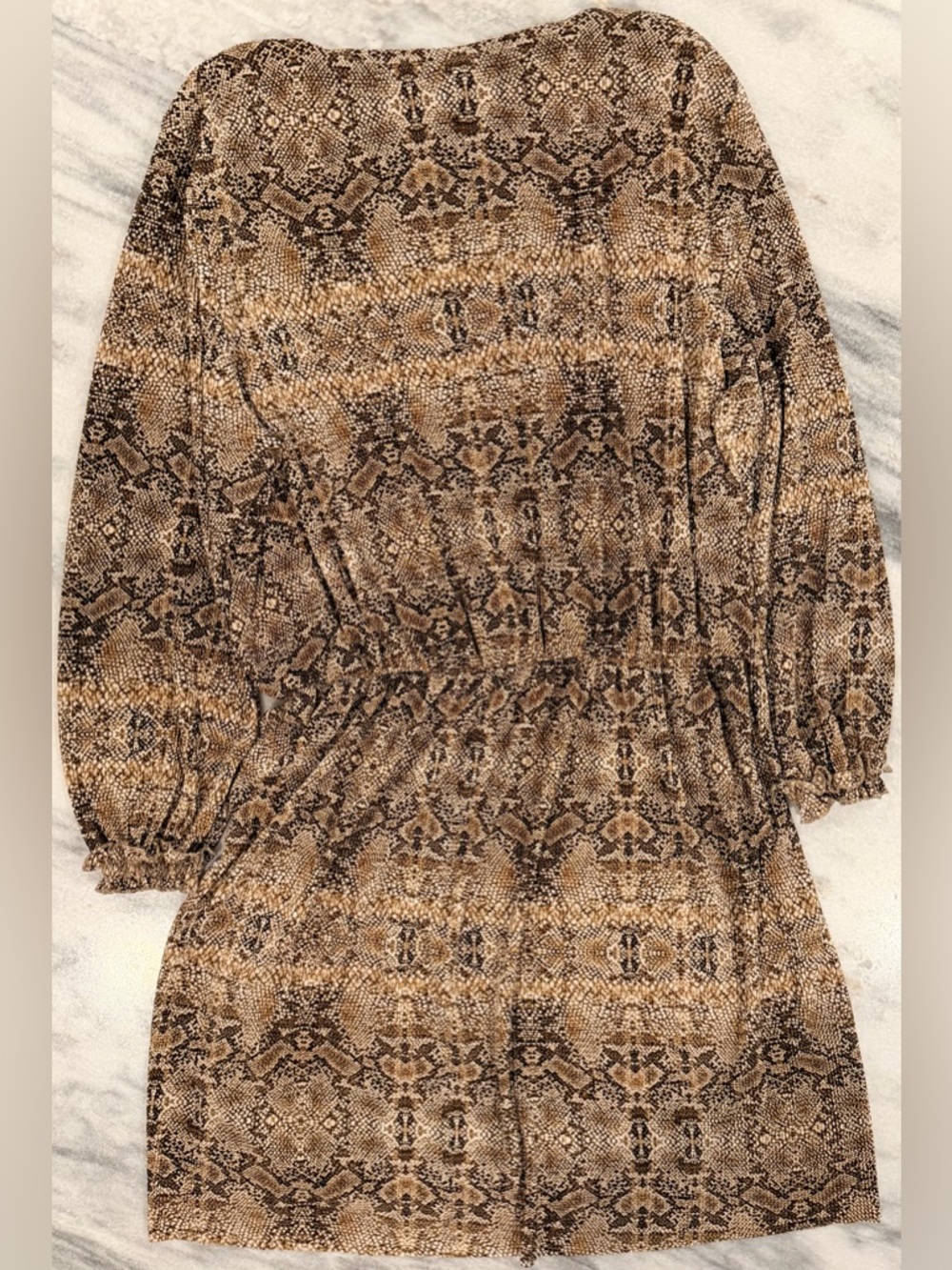 River Island Plus Size 24 Snake Print Wrap Midi Dress Event Boho - Picture 3 of 7